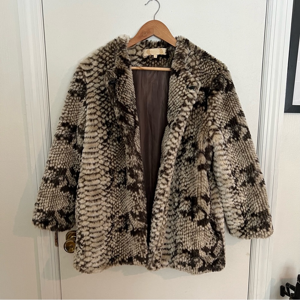 Faux Fur Coat
